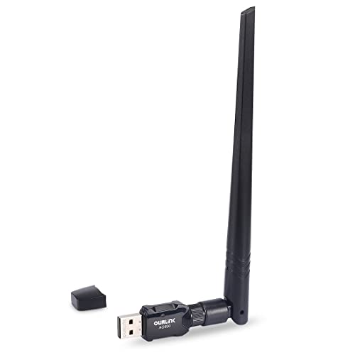Buy OURLINK 600Mbps mini 802.11ac Dual Band 2.4GHz5GHz Wireless Network Adapter  USB WI-FI Dongle Adapter with 5dBi Antenna Support WIN VISTA,WIN 7,WIN 8.1,  WIN 10,MAC OS X 10.9-10.13 Online in Philippines. B018TX8IDA