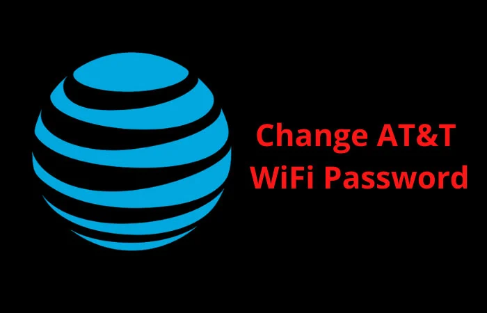 How can I update the AT&T Wi-Fi password from my phone?
